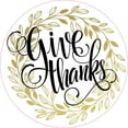 thumbnail image 1 of StickerTalk Give Thanks Vinyl Sticker, 5 inches x 5 inches, 1 of 3