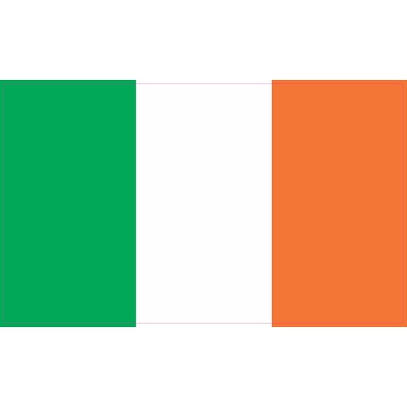 StickerTalk Ireland Flag Magnet, 5 inches x 3 inches