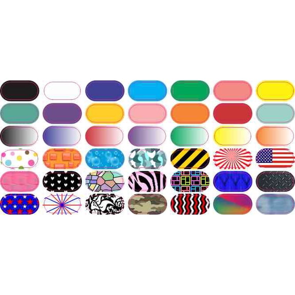 StickerTalk, Galaxy S10+ Variety Camera Dots Webcam Covers 0.55in. by 0.27in