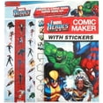 thumbnail image 1 of Stickerfitti Marvel Comic Sticker Activity Book, 1 of 2