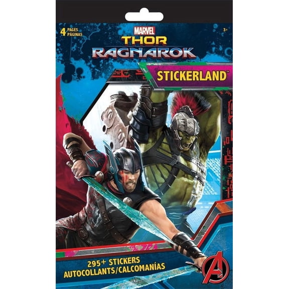Stickerland Pad - Thor Ragnarok - 4 pages New st3107