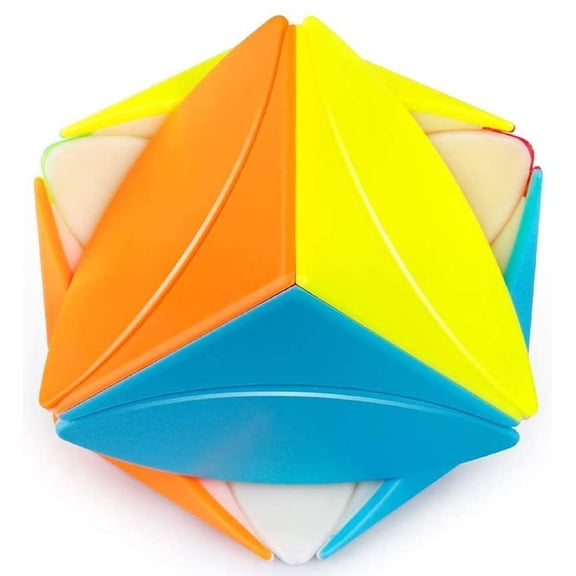 Stickerless Ivy Leaf Cube, Speedy Smooth Turning Stress Buster 3D Puzzle Cube