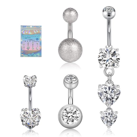Stickers-4 navel nails set