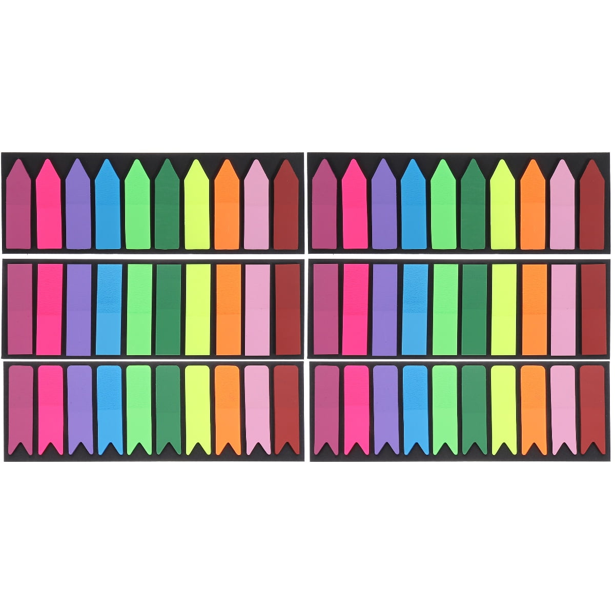 Stickers Bookmarks 6 Sets Self Adhesive Labels Tabs Professional