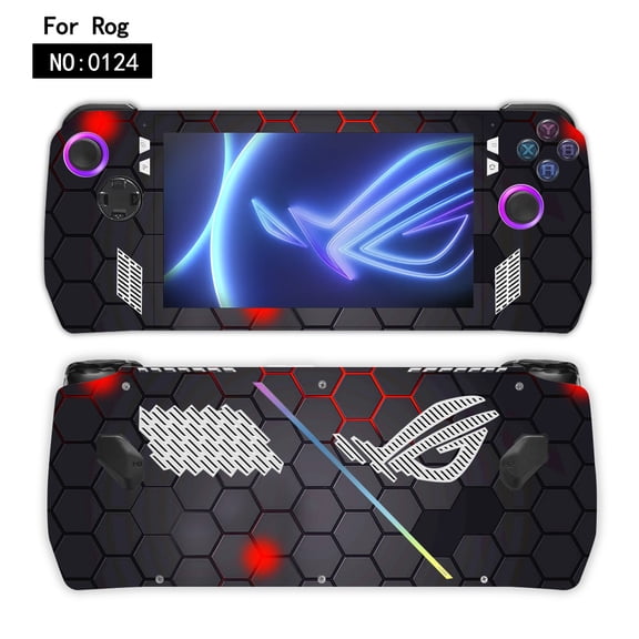 Stickers Cover For Asus Rog Ally Console, Full Protective Skin Decal Set Handheld Gaming Protector Film For Rog Ally Accessories