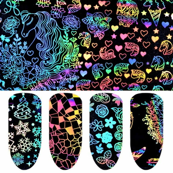 Stickers Decals Manicure Design Tools Kit for Women Girls Beauty Salon Supplies