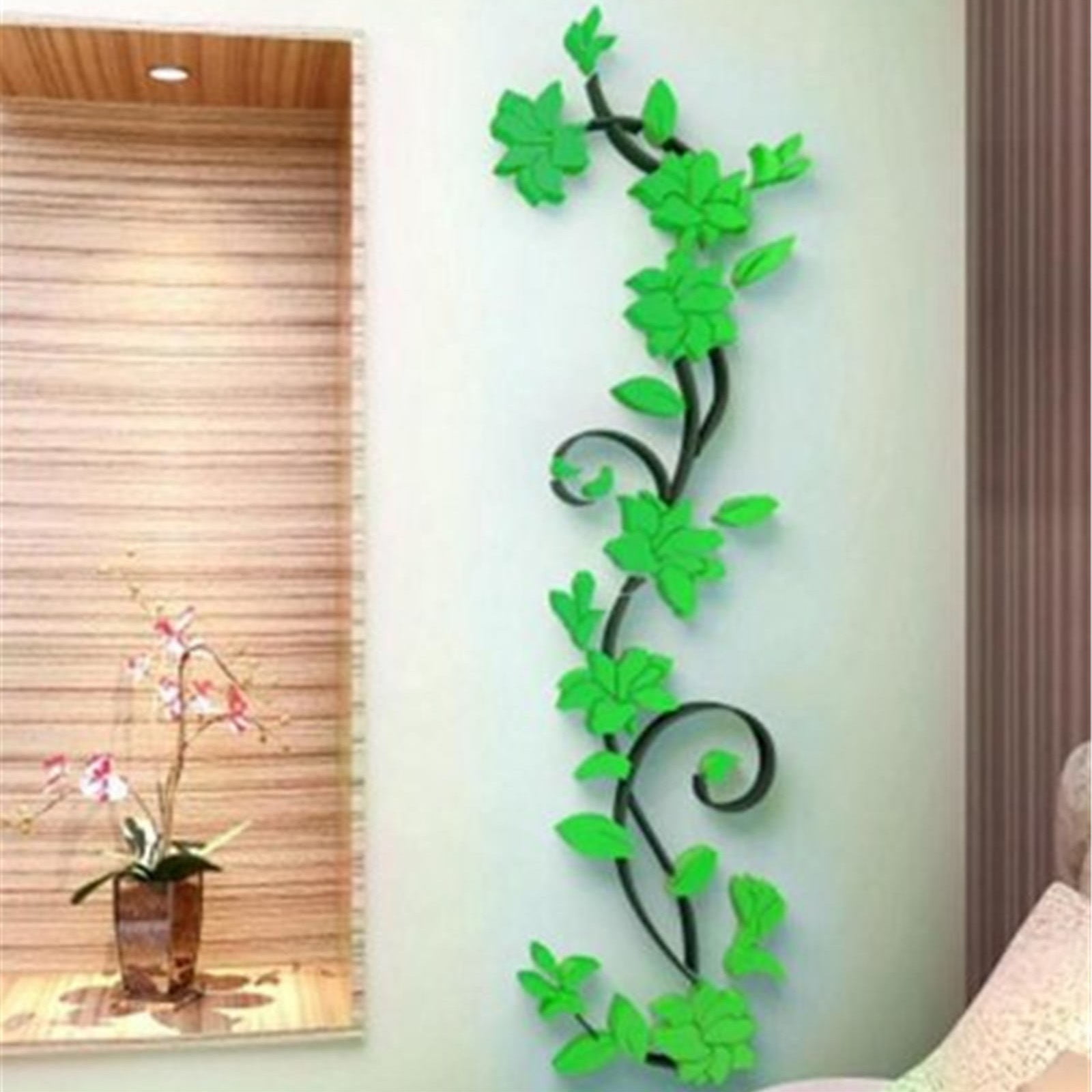 Sticker Room Stickers Diy 3D Home Room Bedroom Background Tv Wall Living Acrylic ...