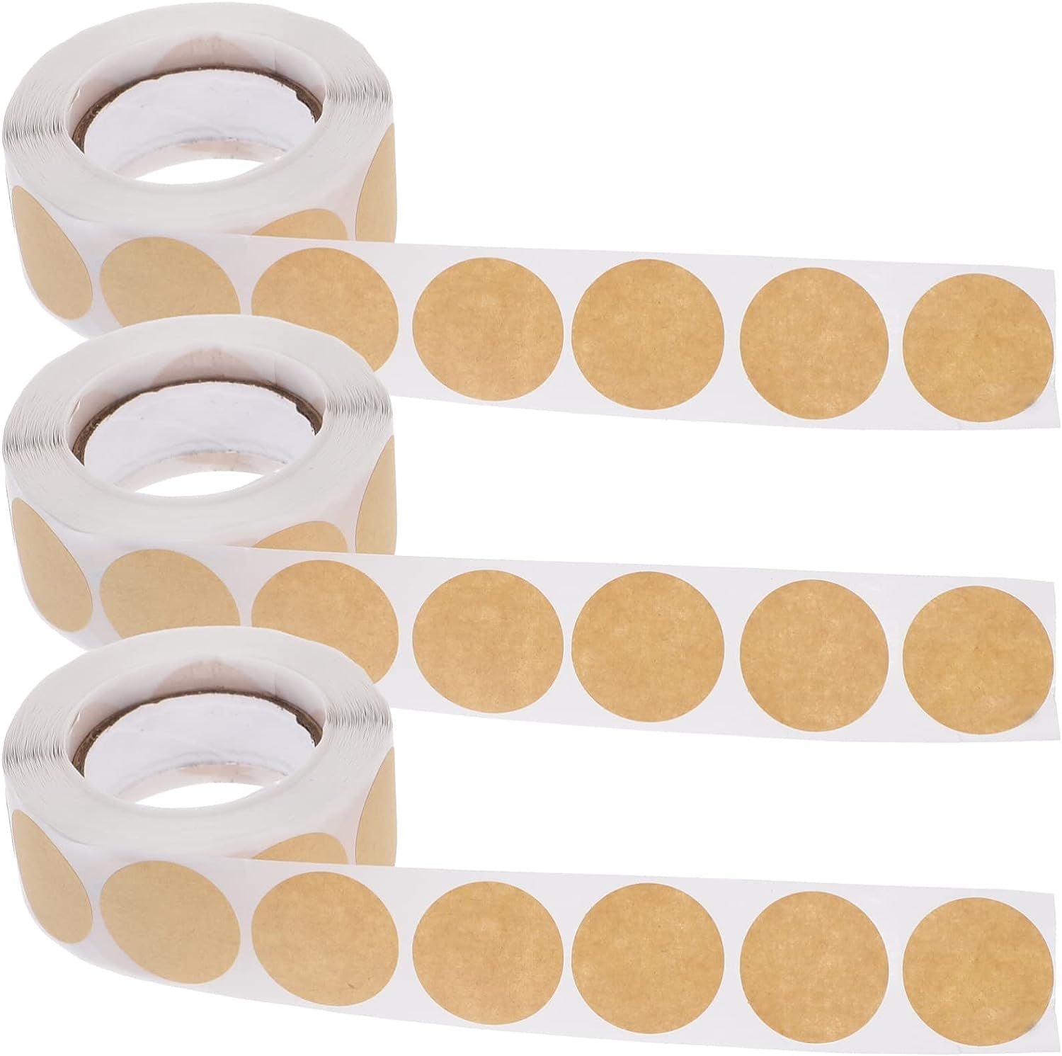 Dot Stickers Round Label Rolls Colored Label Sticker for Office