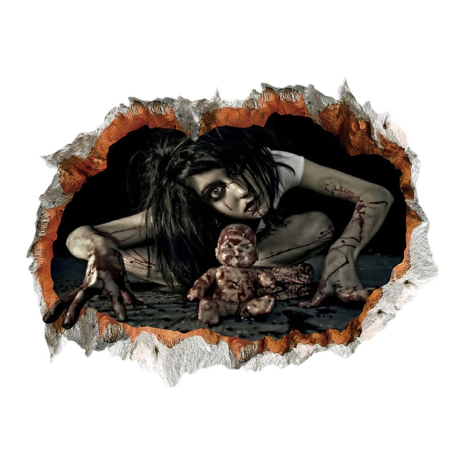 Stickers Glass Window Decoration Stickers Self Hands Female Wall