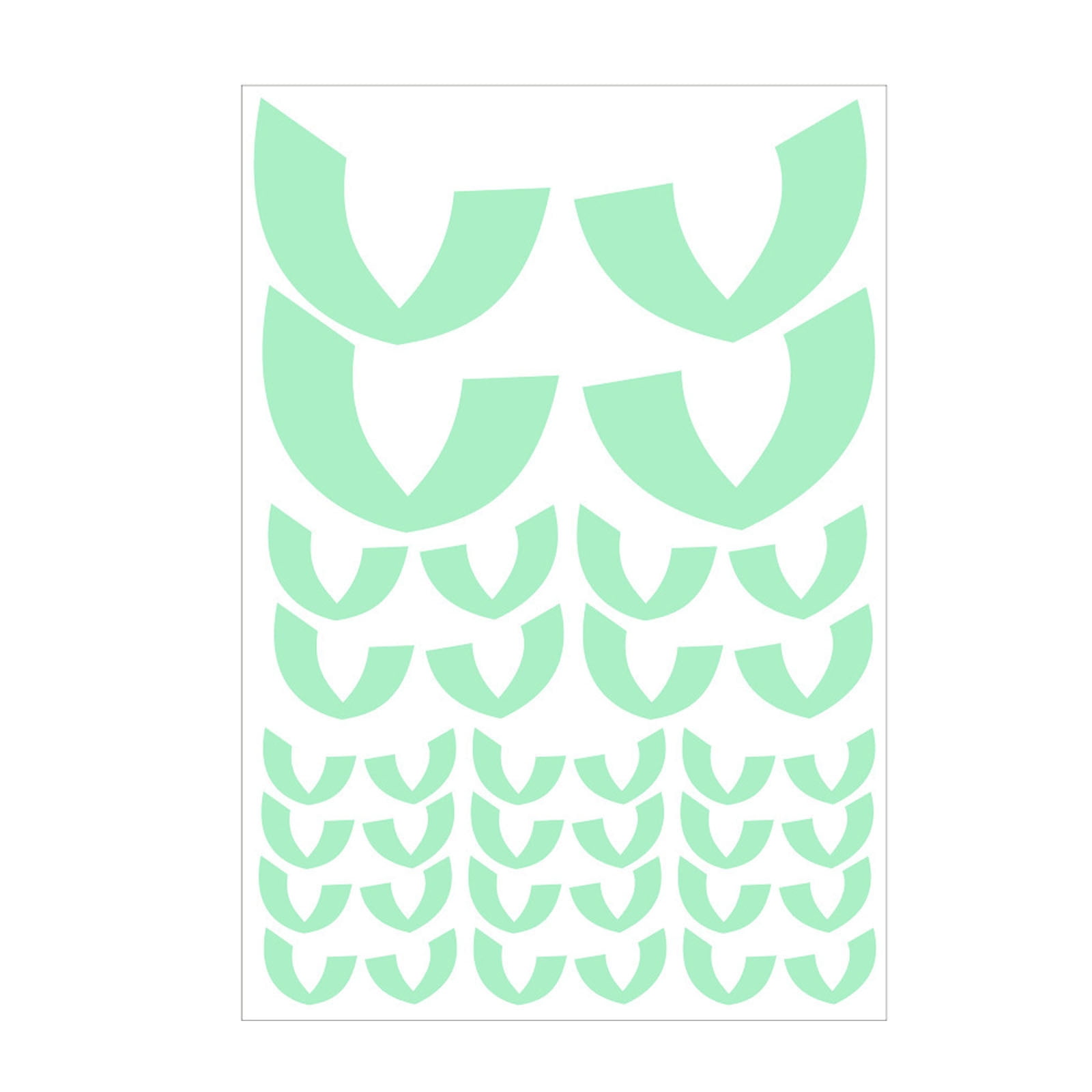 Stickers Glass Window Decoration Stickers Self Hands Female Wall