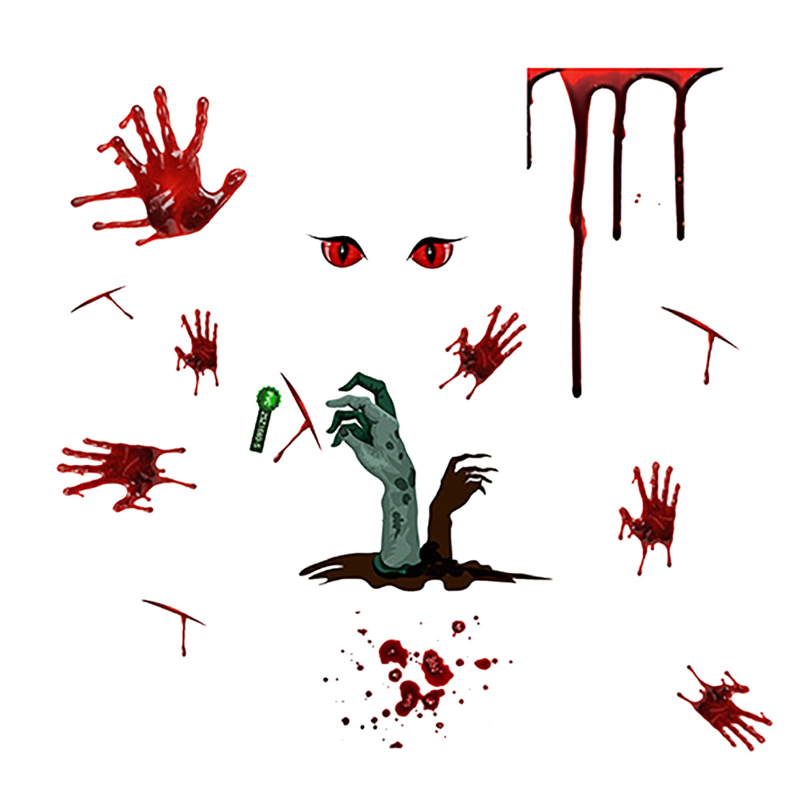 Stickers Glass Window Decoration Stickers Self Hands Female Wall