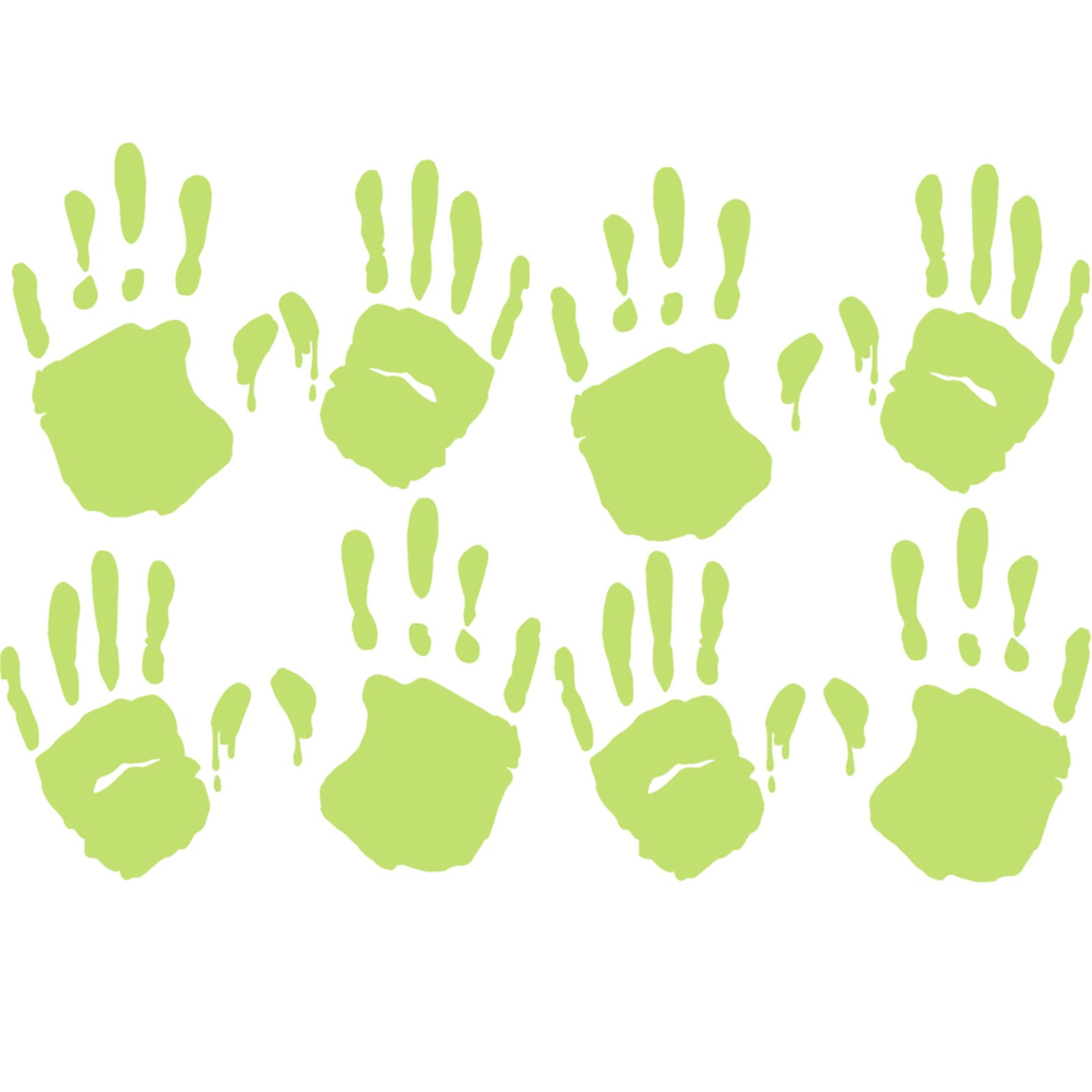 Stickers Glass Window Decoration Stickers Self Hands Female Wall