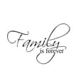 thumbnail image 1 of Stickers - Household Stickers - Family Forever Wall Sticker Quotes Decal Inspirational Saying for Living Room Decor - Sticker (1 Sheet), 1 of 5