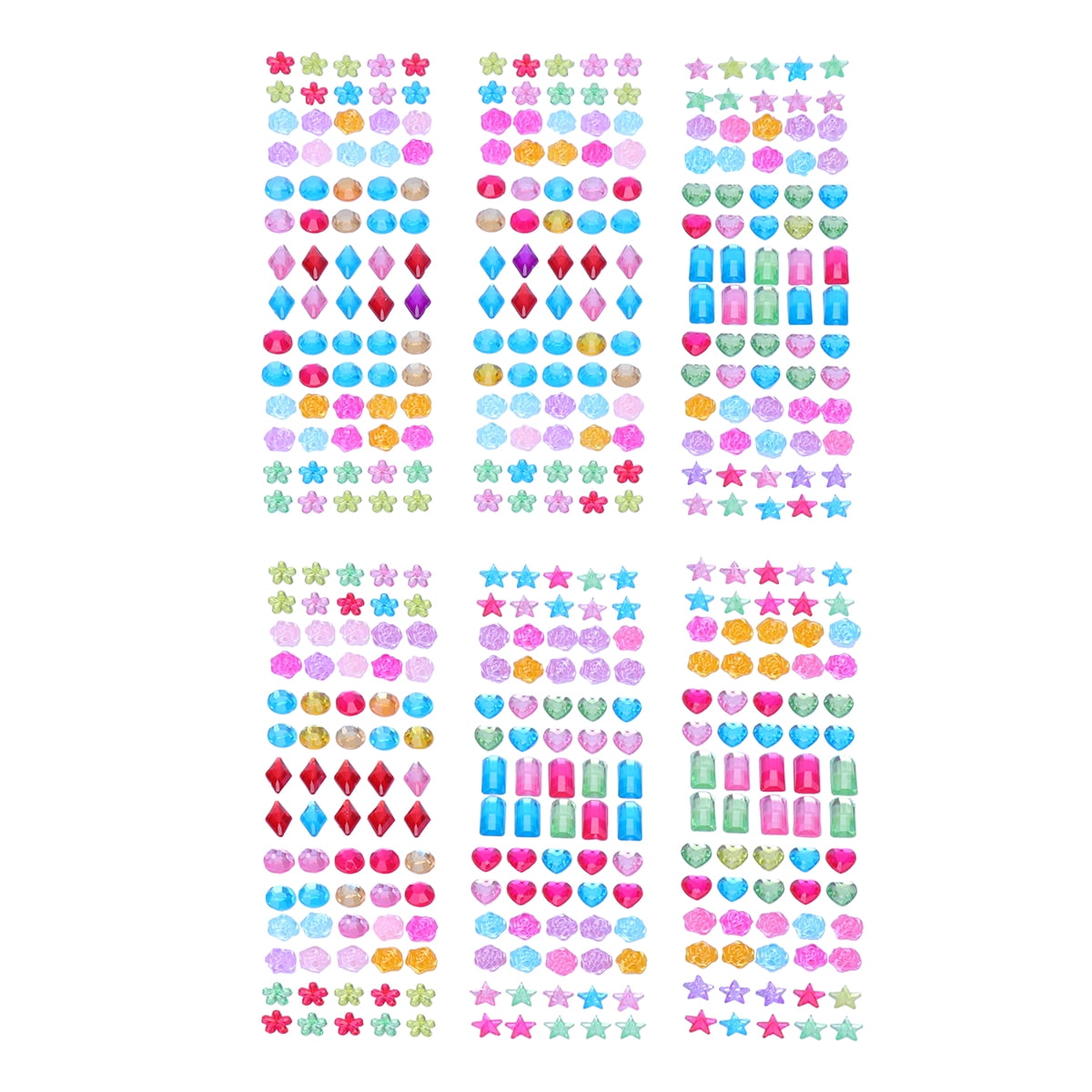 Stickers Jewels Sticker Bling Decals Adhesive Craft Jewel Rhinestones ...