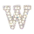 thumbnail image 1 of Stickers,Personalized Pearl Letter Patch Alphabet Patch Customized Letters Patch On Patch Glue On Patch Applique DIY Bride, 1 of 8