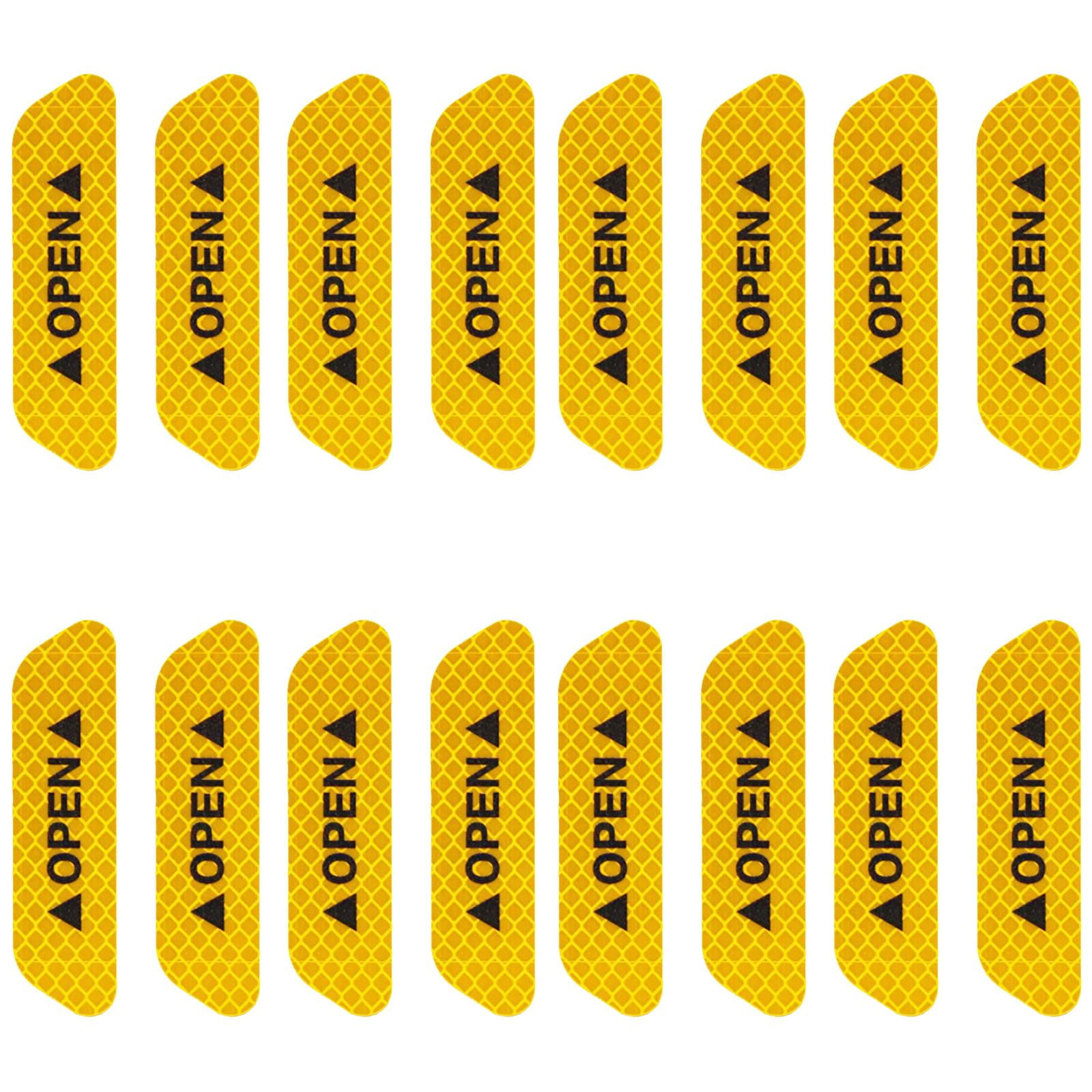 Stickers Reflective Open Prompt -Collision Universal Car Stickers