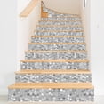 thumbnail image 1 of Stickers Stair Risers Vinyl Peel and Stick Removable Stair Decals PVC Staircase Decor Waterproof Personalized Self-Adhesive Stairway Steps DIY Decorations Stone Pattern, 1 of 9