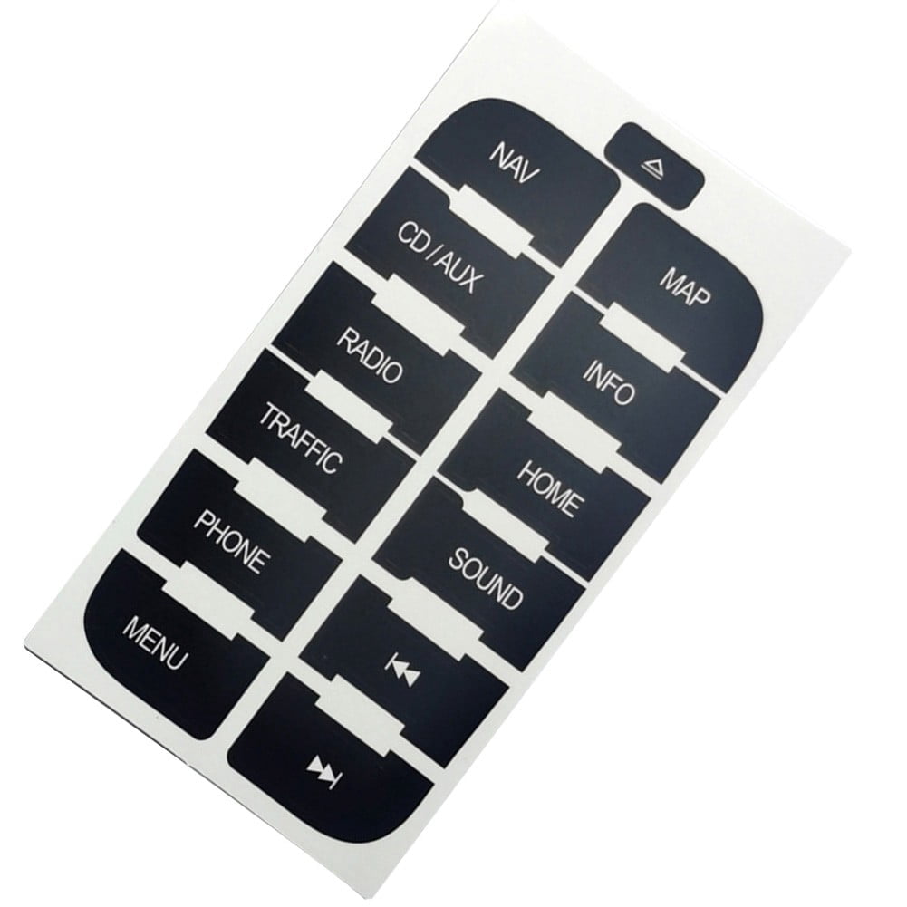 Stickers To Repair The Buttons Radio /+Ac Repair Sticker For Ford/ For ...