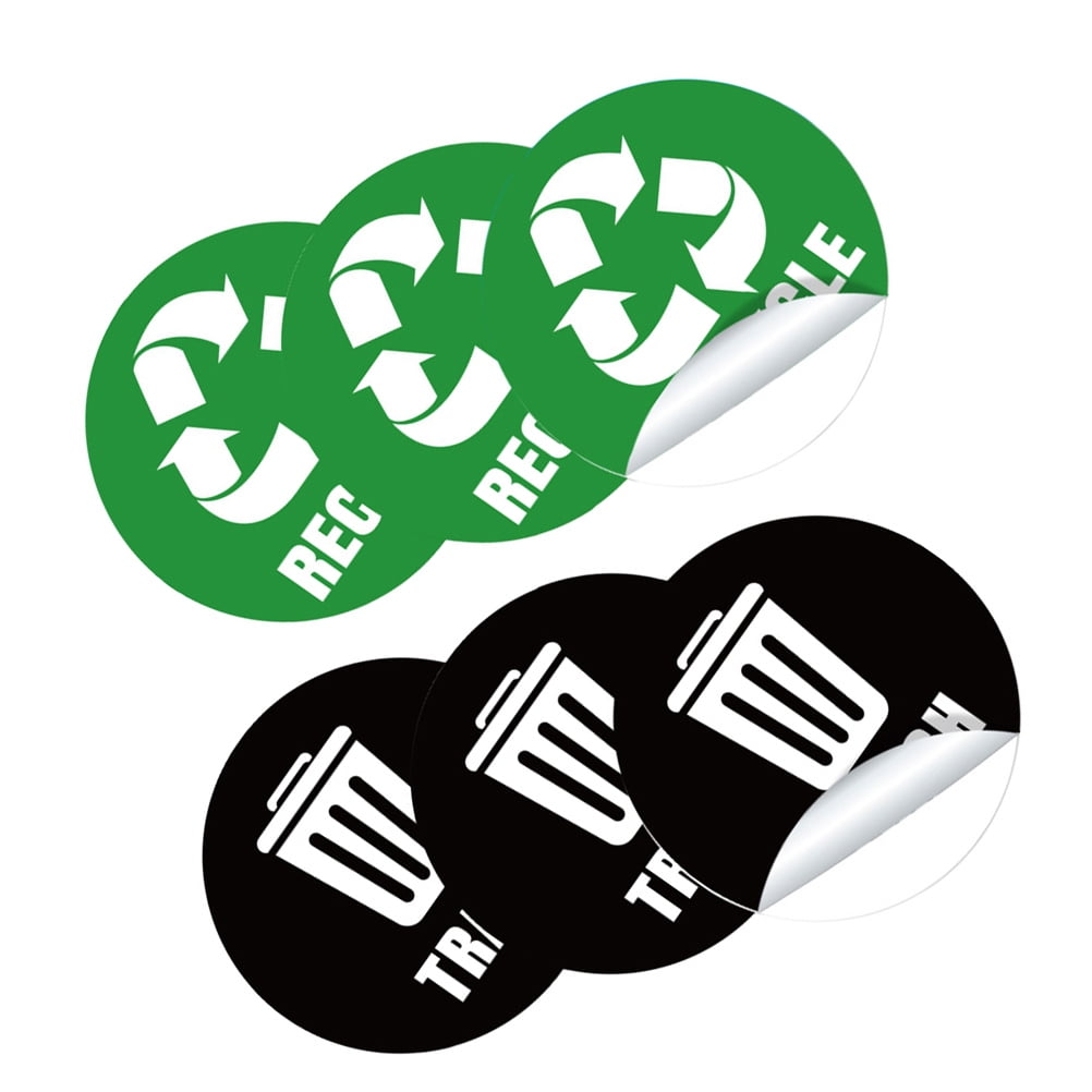 Stickers Trash Cans Outdoor Recycle Waste Container Garbage