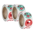 thumbnail image 1 of Stickers Valentine's Day Holiday Gift Stickers 1 Roll Of 500 Stickers, Valentine Stickers Gifts, 1 of 1