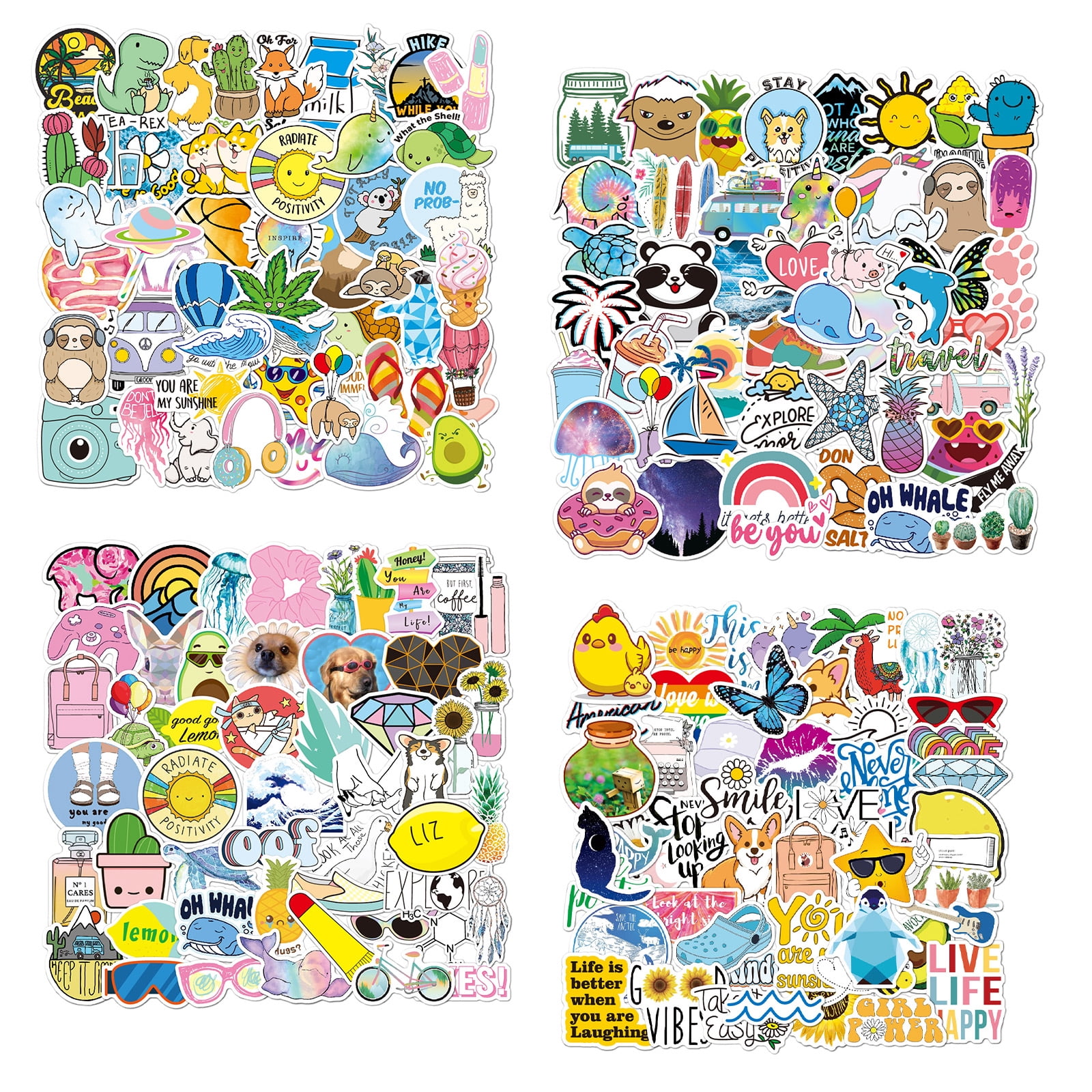 Appoft Stickers for Water Bottles, 200PCS Water Bottle Stickers for ...