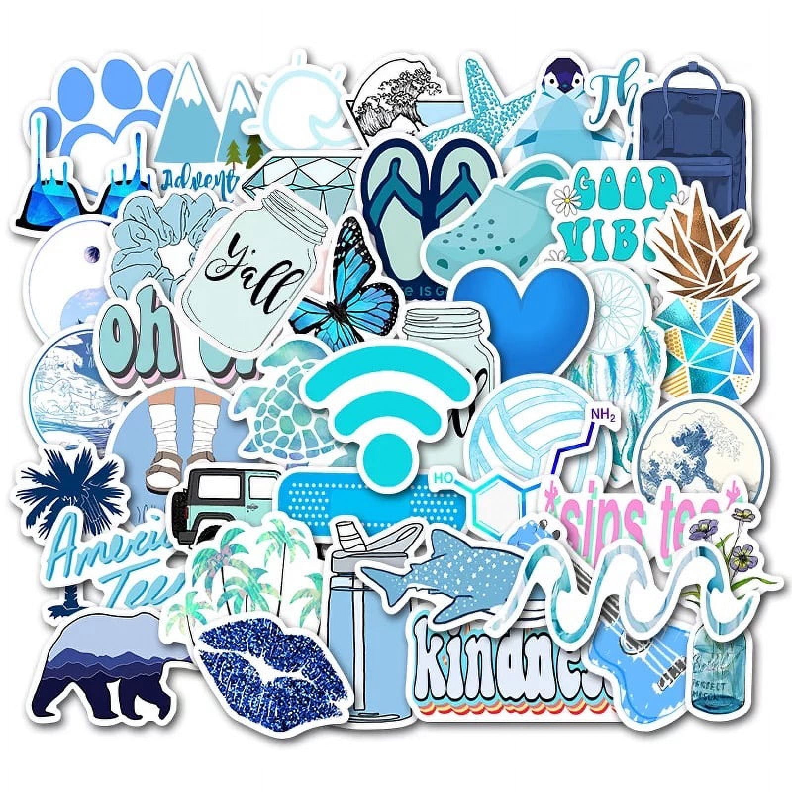 Stickers Waterproof Vinyl 50pcs Hipster Laptop Water Bottle Computer ...