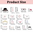 thumbnail image 1 of Stickers-Wedding Photo Props-32pcs, 1 of 8