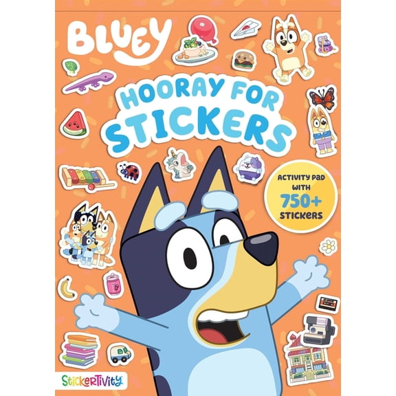 Stickertivity Bluey: Hooray for Stickers, (Paperback)