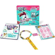 Sticki Rolls Sticki Bands Single Pack Set 70 Stickers Inside, Wearable, Shareable Sticker Jewelry!