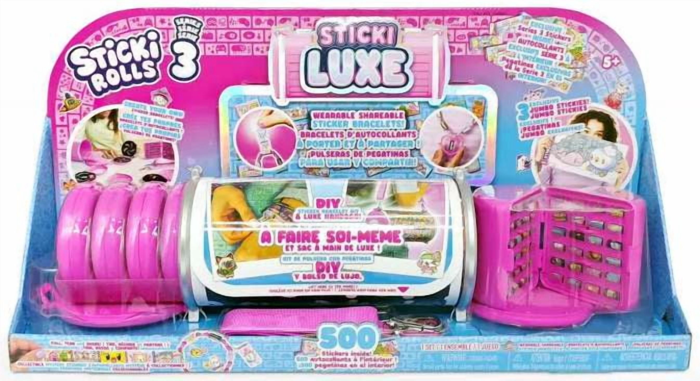 Sticki Rolls Sticki Luxe Series 3 DIY Sticker Jewelry Making Kit ...