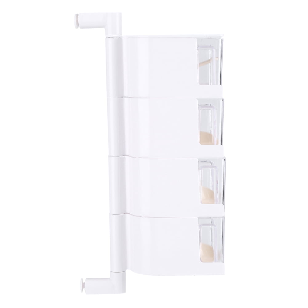 Peppers Container Rack Sticking Rotary Seasoning Kitchen Pepper Sugar Jar Spice Rack Food Box ...