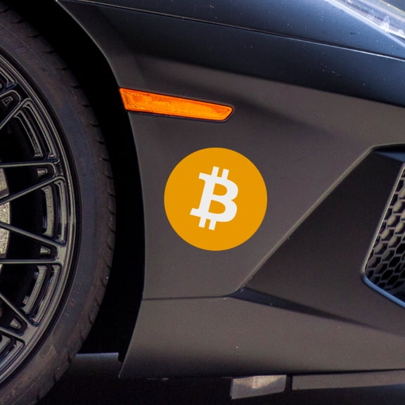 Stickios Bitcoin Sticker - BTC Crypto Logo