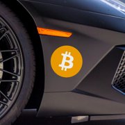 Stickios Bitcoin Sticker - BTC Crypto Logo