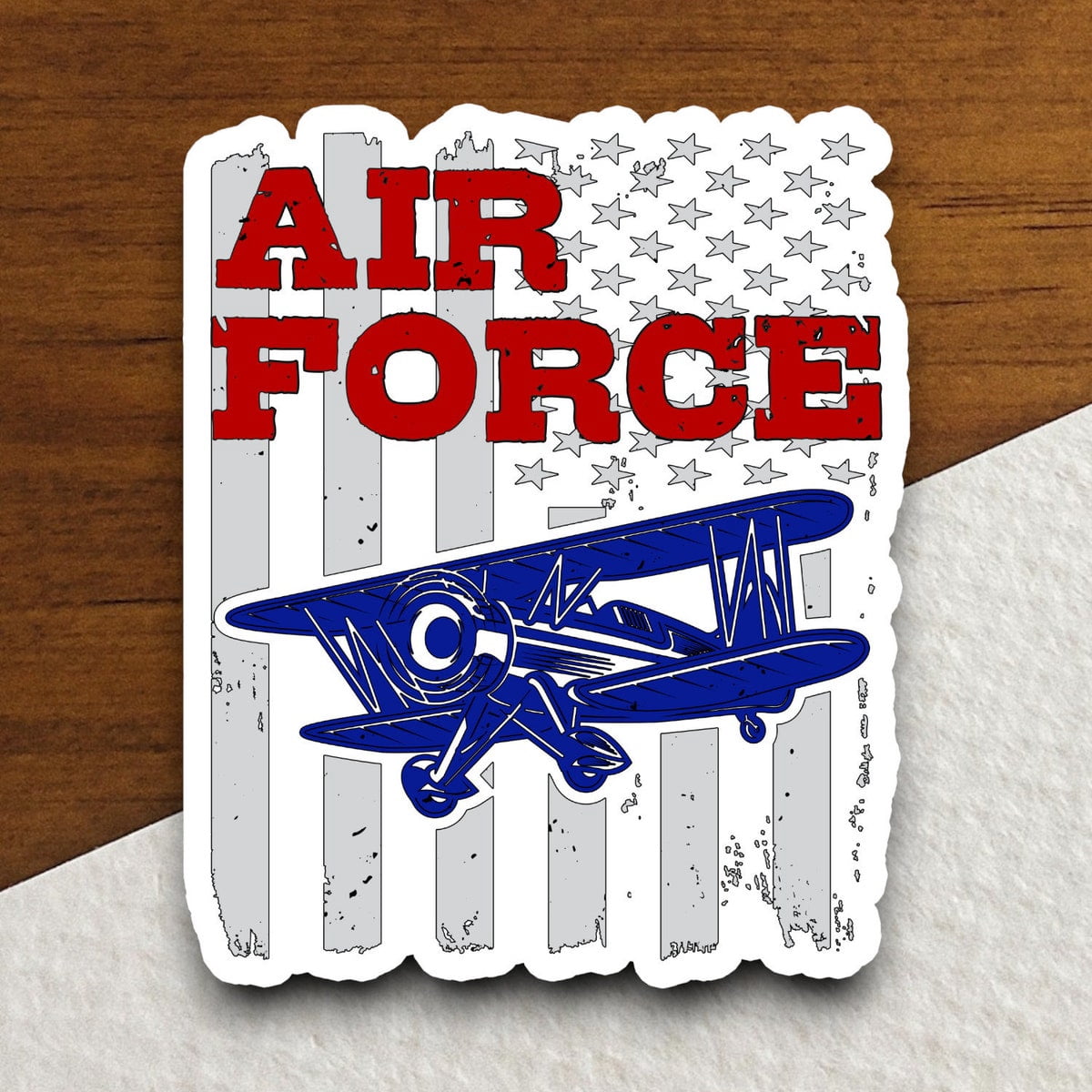 Stickly Air Force Sticker, Patriotic Laptop Decal, Decor, Gift Sticker ...