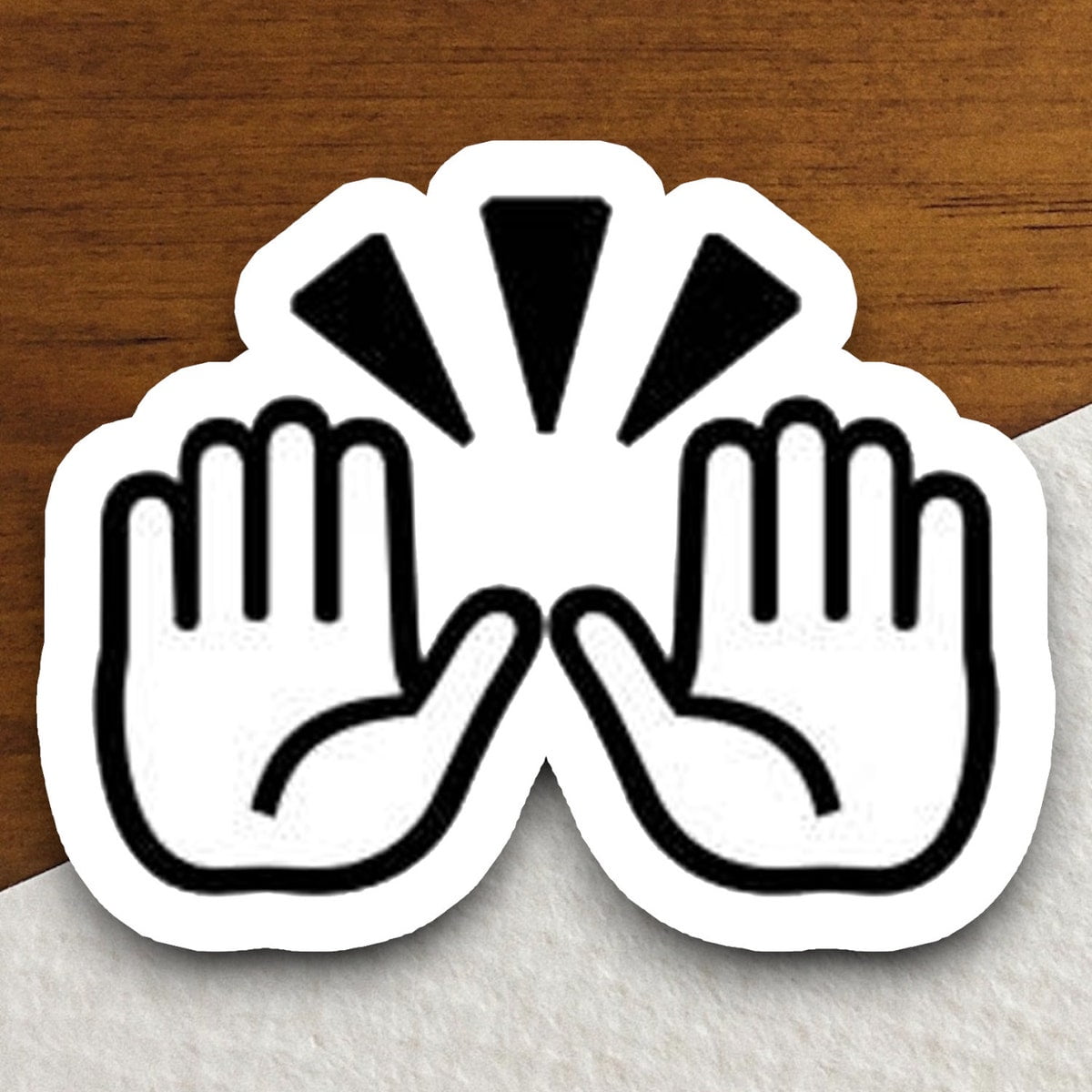 Stickly Hands Praying Sticker, Religious Sticker, Faith Sticker ...