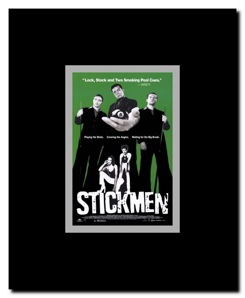 Stickmen Framed Movie Poster