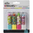 thumbnail image 1 of Sticko 8600548-550 Retractable Lipstick Erasers, Kawaii - 4 per Pack, 1 of 1
