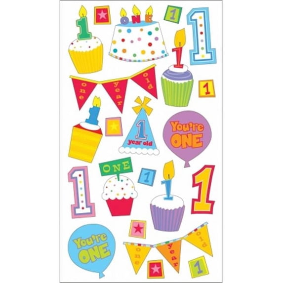 Sticko Stickers-Baby's First Birthday