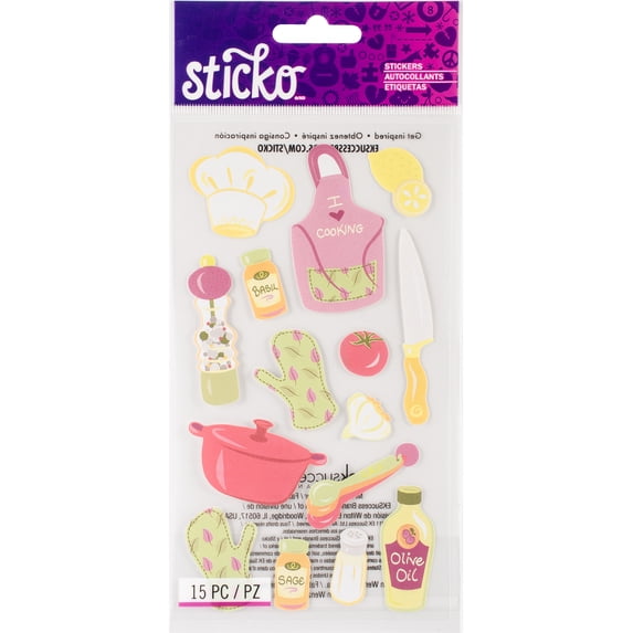 Sticko Stickers-Cooking