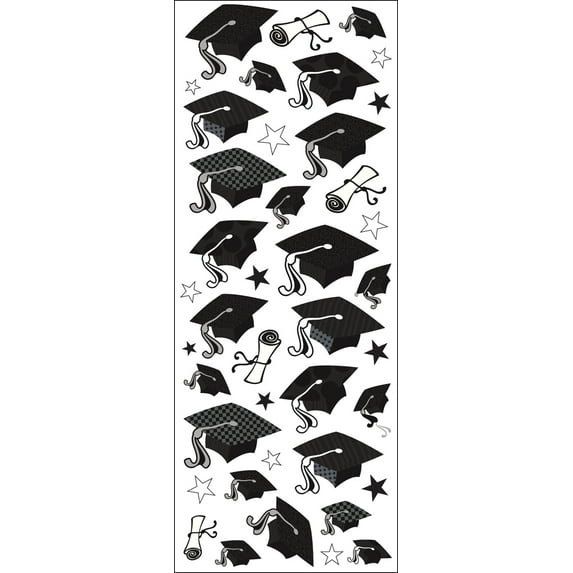 Sticko Dimensional Stickers-Graduation