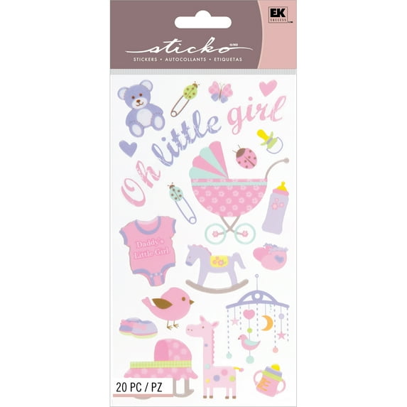 Sticko Stickers-oh Little Girl