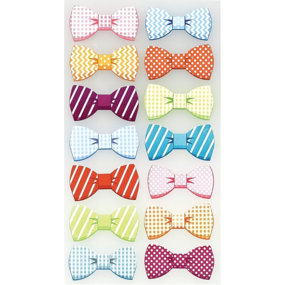 EK Sticko Sticker Pattern Bows
