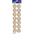 thumbnail image 1 of Sticko Stickers-Woodgrain Round Labels, 1 of 1