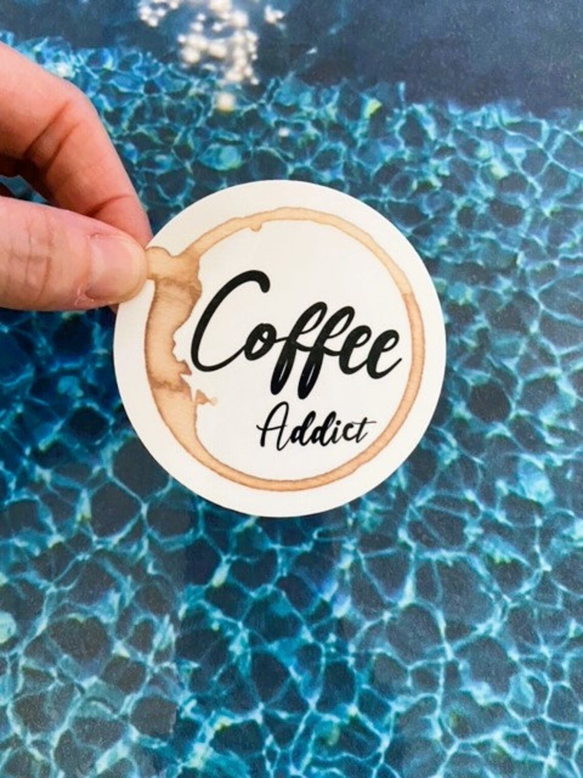 Stickology But first coffee stain er quote er Laptop ers Aesthetic ers ...