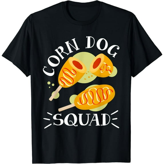 Sticks Dog T-Shirt Corn Dog Squad