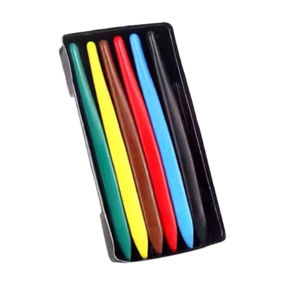 Sticks With Crayon Art Supplies for Toddlers and Children Washable Easy Grip Large Kids Drawing Tools School