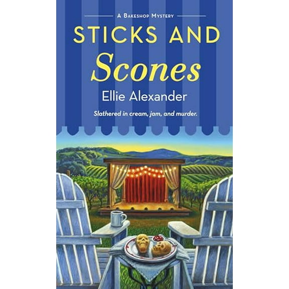 Pre-Owned Sticks and Scones: A Bakeshop Mystery (Mass Market Paperback) 1250326192 9781250326195
