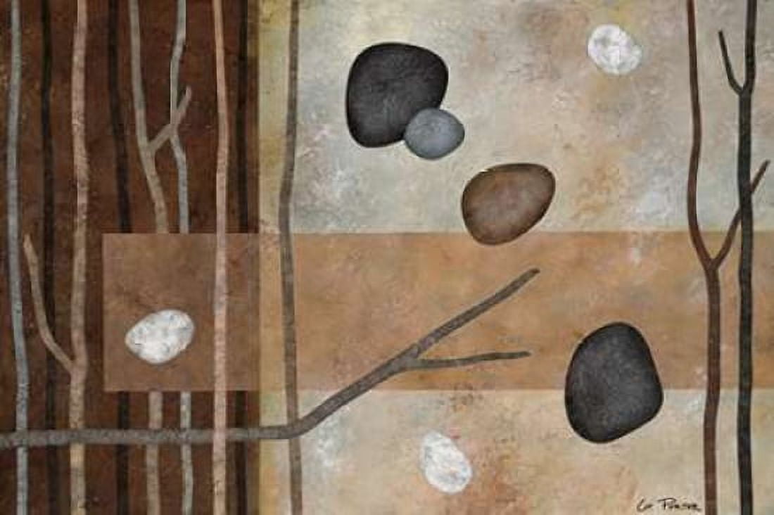 Sticks and Stones IV Canvas Art - Glenys Porter (24 x 36)