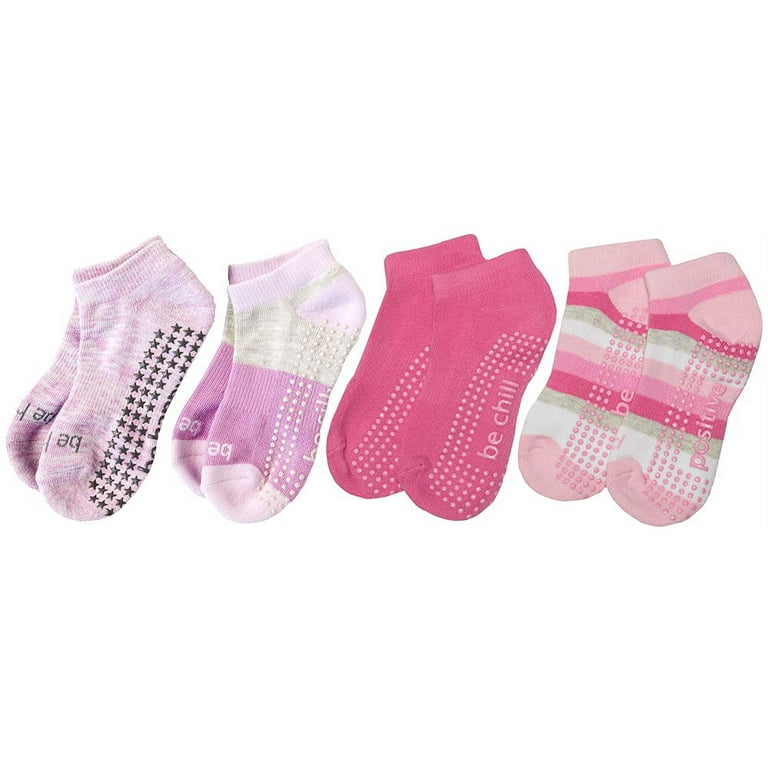 Sticky Be Socks Callie/Bree Kids 4 Pack 