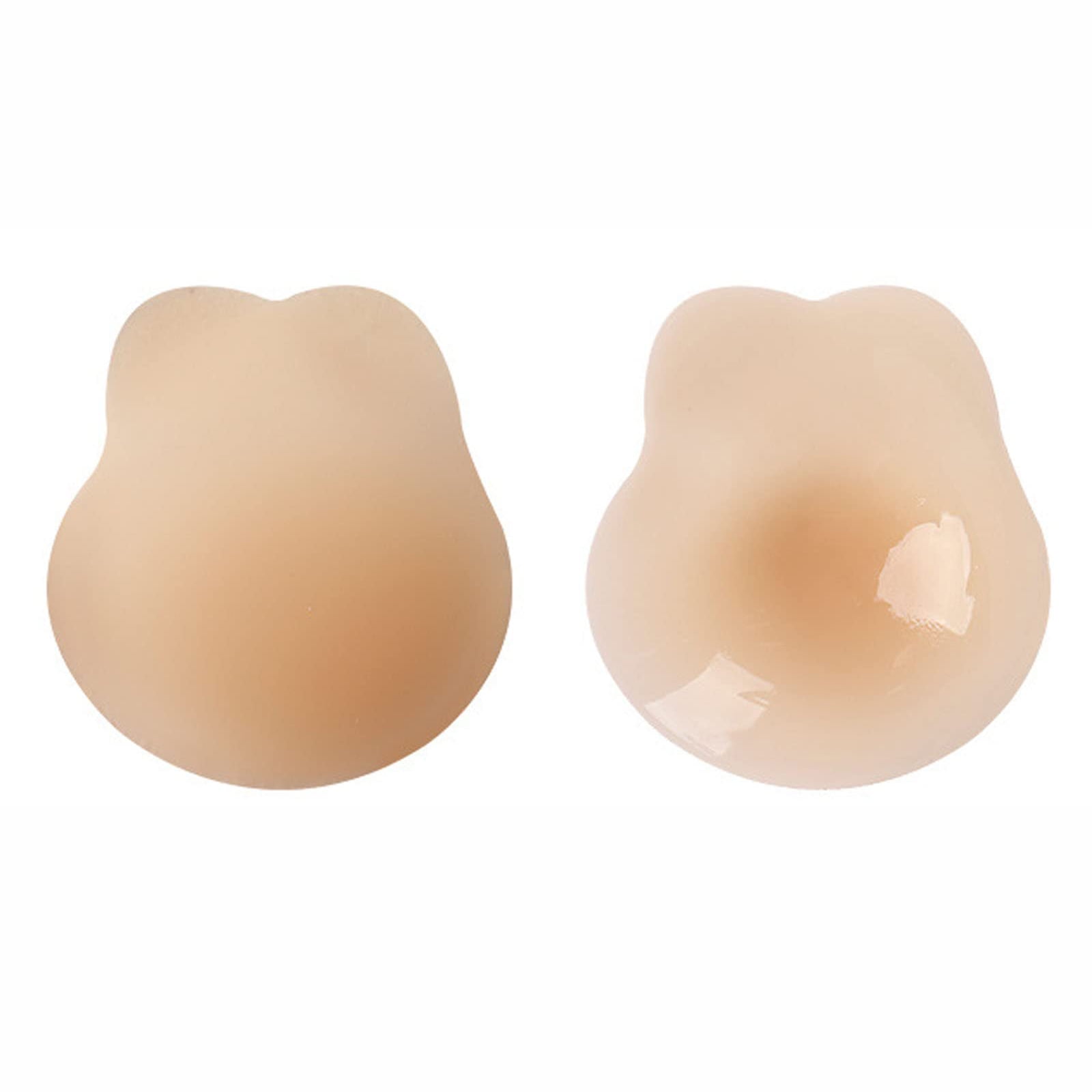 PEFETOWN 4'' Ultra-Thin Nipple Cover, 4 Pairs Extra Nipple Covers for Women,  Skin Safe Long-Lasting Adhesive Silicone Bra. Pasties Reusable for A to D++  (Color: Beige) : : Clothing, Shoes & Accessories